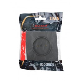 Розетка 1 мест. б/з ПБТ СП ZIMA IP20 16А безвинт. зажим черн. бархат LEZARD 704-4288-121BQC