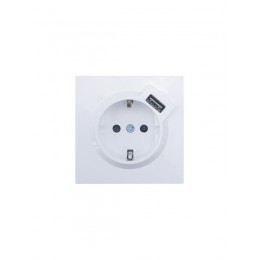 Розетка 1-мест. с/з+USB разъем ZIMA IP20 бел. LEZARD 704-0288-181