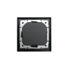 Розетка 1-мест. с/з+USB разъем СП ZIMA IP20 черн. бархат LEZARD 704-4288-181