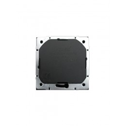 Розетка 1-мест. с/з+USB разъем СП ZIMA IP20 черн. бархат LEZARD 704-4288-181