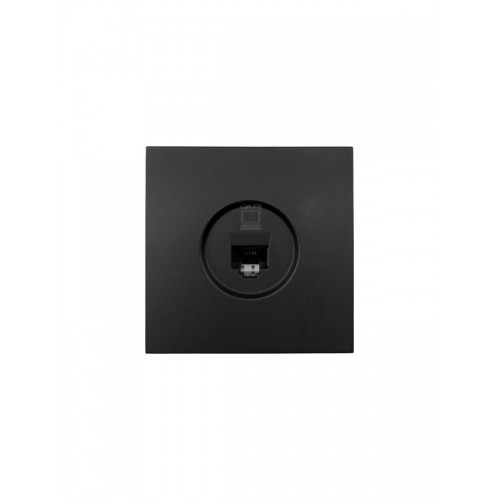Розетка компьютерная 1-мест. СП ZIMA IP20 черн. бархат LEZARD 704-4288-140