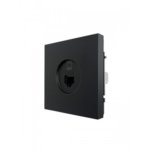 Розетка компьютерная 1-мест. СП ZIMA IP20 черн. бархат LEZARD 704-4288-140