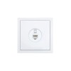 Розетка компьютерная 1-мест. СП ZIMA бел. LEZARD 704-0288-140