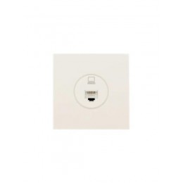 Розетка компьютерная 1-мест. СП ZIMA IP20 слон. кость LEZARD 704-9088-139