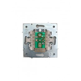 Розетка ТВ оконечная СП ZIMA IP20 бел. LEZARD 704-0288-130