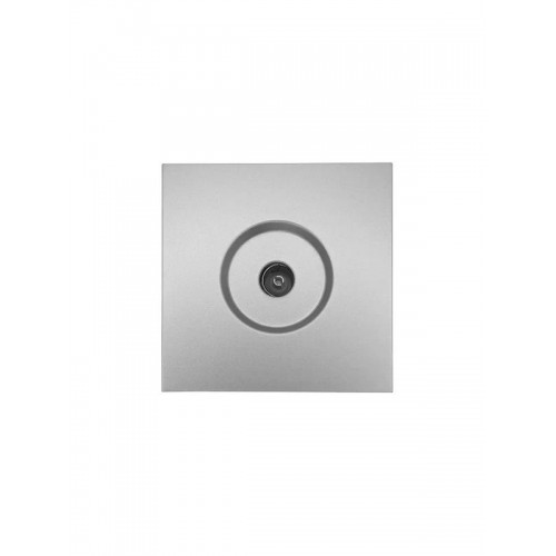 Розетка ТВ оконечная СП ZIMA IP20 сер. матов. LEZARD 704-7488-130