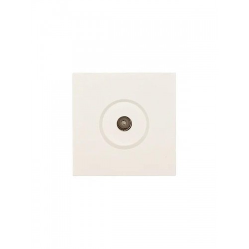 Розетка ТВ оконечная СП ZIMA IP20 слон. кость LEZARD 704-9088-130