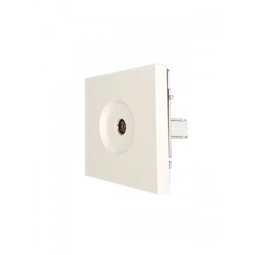 Розетка ТВ оконечная СП ZIMA IP20 слон. кость LEZARD 704-9088-130