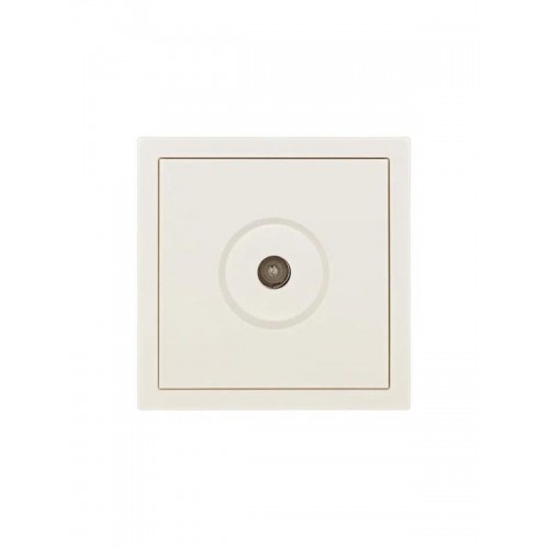 Розетка ТВ оконечная СП ZIMA IP20 слон. кость LEZARD 704-9088-130