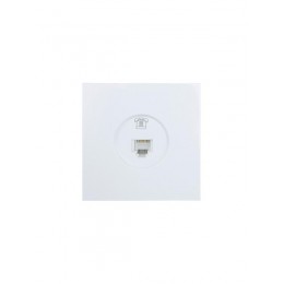 Розетка телефонная евро СП ZIMA IP20 бел. LEZARD 704-0288-137