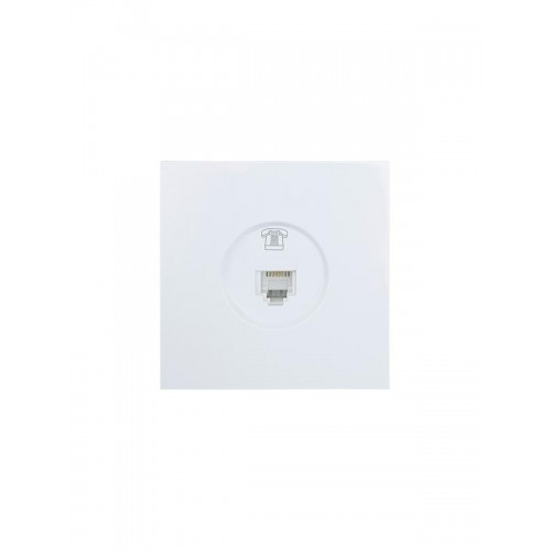 Розетка телефонная евро СП ZIMA IP20 бел. LEZARD 704-0288-137