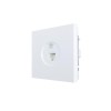 Розетка телефонная евро СП ZIMA IP20 бел. LEZARD 704-0288-137