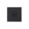 Розетка телефонная евро СП ZIMA IP20 черн. бархат LEZARD 704-4288-137