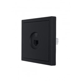 Розетка телефонная евро СП ZIMA IP20 черн. бархат LEZARD 704-4288-137