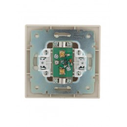 Розетка телевизионная проходная TV СП Mira крем./крем. LEZARD 701-0303-129