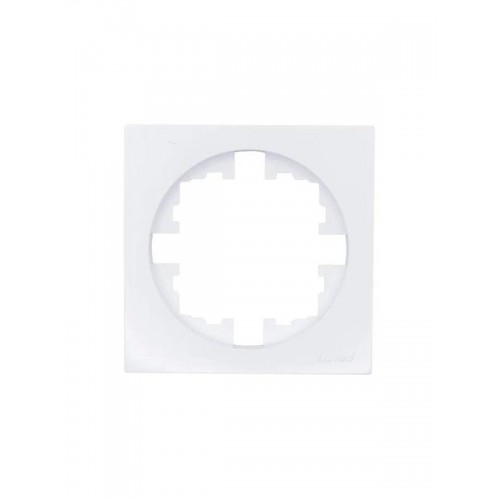 Рамка 1-м OSEN горизонт. квадрат бел. LEZARD 743-0200-146
