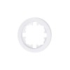 Рамка 1-м OSEN горизонт. круглая бел. LEZARD 744-0200-146