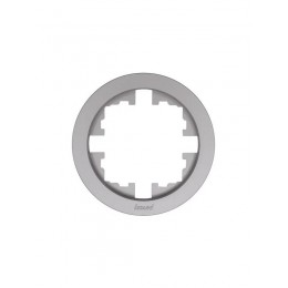 Рамка 1-м OSEN горизонт. круглая сер. матов. LEZARD 744-7400-146