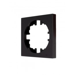 Рамка 1-м OSEN горизонт. квадрат черн. бархат LEZARD 743-4200-146