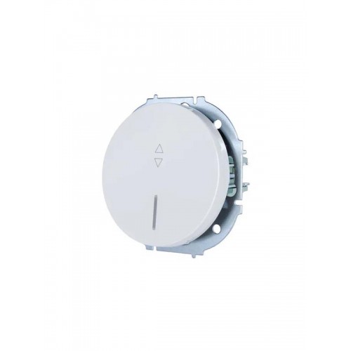 Выключатель проходной 1-кл. СП OSEN 10А IP20 с подсветкой механизм бел. LEZARD 743-0288-114