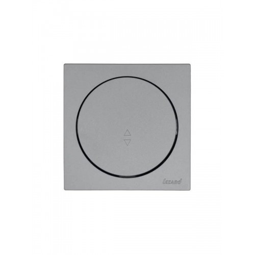 Выключатель проходной 1-кл. СП OSEN 10А IP20 механизм сер. матов. LEZARD 743-7488-105