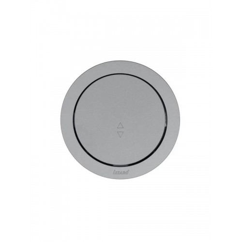 Выключатель проходной 1-кл. СП OSEN 10А IP20 механизм сер. матов. LEZARD 743-7488-105