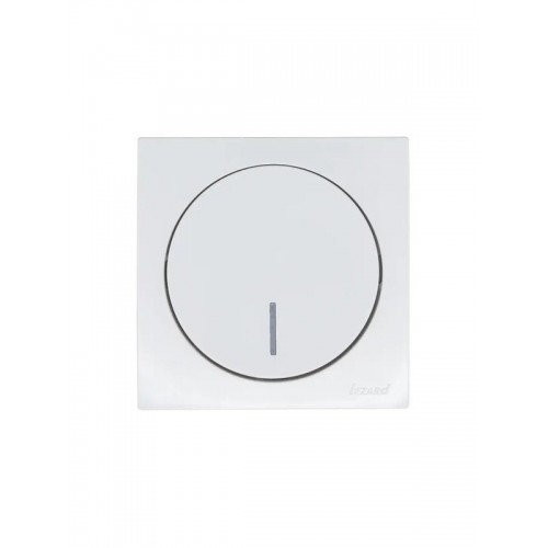 Выключатель 1-кл. СП OSEN 10А IP20 с подсветкой механизм бел. LEZARD 743-0288-111