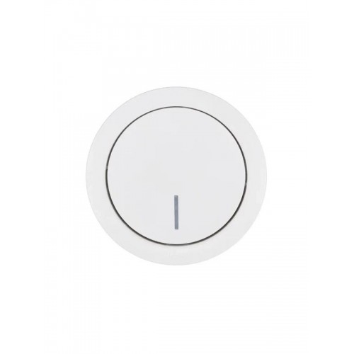 Выключатель 1-кл. СП OSEN 10А IP20 с подсветкой механизм бел. LEZARD 743-0288-111