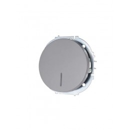 Выключатель 1-кл. СП OSEN 10А IP20 с подсветкой механизм сер. матов. LEZARD 743-7488-111