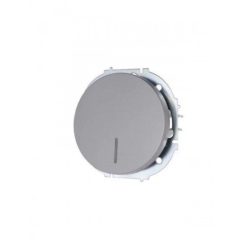 Выключатель 1-кл. СП OSEN 10А IP20 с подсветкой механизм сер. матов. LEZARD 743-7488-111