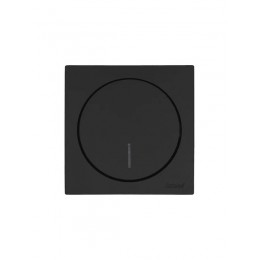 Выключатель 1-кл. СП OSEN 10А IP20 с подсветкой механизм черн. бархат LEZARD 743-4288-111