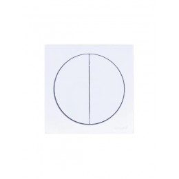 Выключатель 2-кл. СП OSEN 10А IP20 механизм бел. LEZARD 743-0288-101