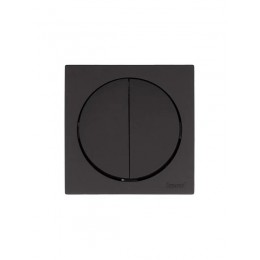 Выключатель 2-кл. СП OSEN 10А IP20 механизм черн. бархат LEZARD 743-4288-101