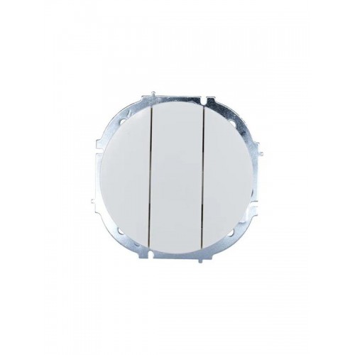 Выключатель 3-кл. СП OSEN механизм бел. LEZARD 743-0288-109