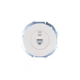 Розетка компьютерная СП OSEN RJ45 кат.6 механизм бел. LEZARD 743-0288-140