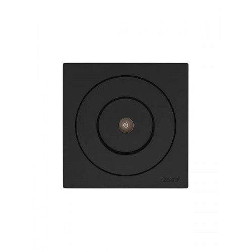 Розетка телевизионная оконечная СП OSEN механизм черн. бархат LEZARD 743-4288-130