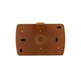 Розетка 2-м ОП Nata 16А IP20 без заземл. керамика сосна LEZARD 710-0800-128