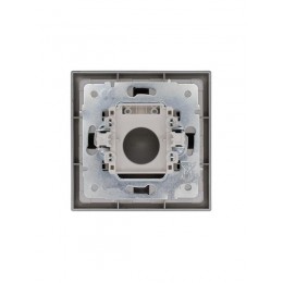 Вывод кабеля СП ZIMA IP20 механизм сер. матов. LEZARD 704-7488-197