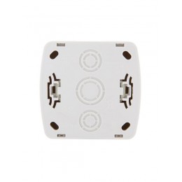 Розетка 1-м ОП Demet 16А IP20 с заземл. керамика бел. LEZARD 711-0200-122