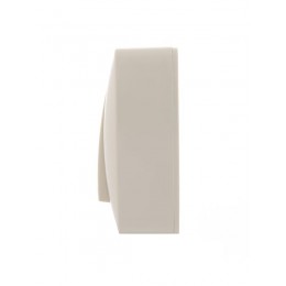 Выключатель 2-кл. ОП Demet 10А IP20 с подсветкой крем. LEZARD 711-0300-112