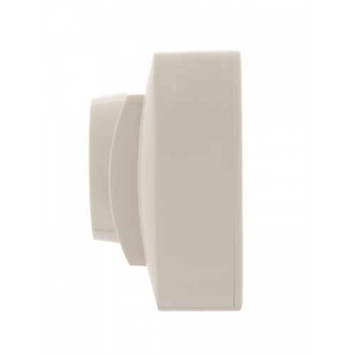 Розетка 1-м ОП Demet 16А IP20 с заземл. керамика крем. LEZARD 711-0300-122