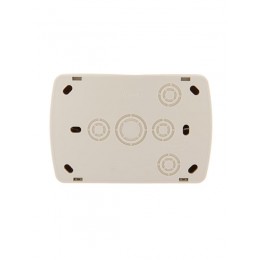 Розетка 2-м ОП Demet 16А IP20 с заземл. закрыт. корпус керамика крем. LEZARD 711-0300-127