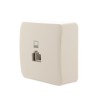 Розетка компьютерная 1-м ОП Viola RJ45 крем. LEZARD 751-0300-139