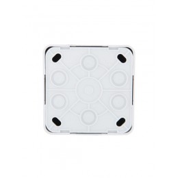 Розетка 1-м ОП Viola 16А IP20 без заземл. бел. LEZARD 751-0200-121