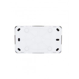 Розетка 2-м ОП Viola 16А IP20 без заземл. бел. LEZARD 751-0200-128