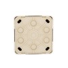 Розетка 1-м ОП Viola 16А IP20 без заземл. беленый дуб LEZARD 751-5200-121