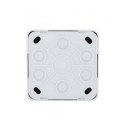 Розетка 1-м ОП Viola с заземл. бел. LEZARD 751-0200-122