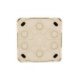 Розетка 1-м ОП Viola с заземл. беленый дуб LEZARD 751-5200-122