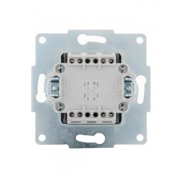 Выключатель промежуточный 1-кл. 2п СП Karina 10А IP20 механизм черн. бархат LEZARD 707-4288-107