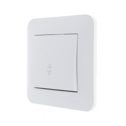 Переключатель проходной 1-кл. 1п СП Karina 10А IP20 механизм бел. LEZARD 707-0288-105